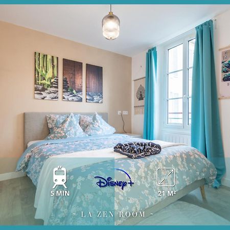 Sweethost - La Zen Room - Studio Proche Gare & Disneyland Lagny Dış mekan fotoğraf