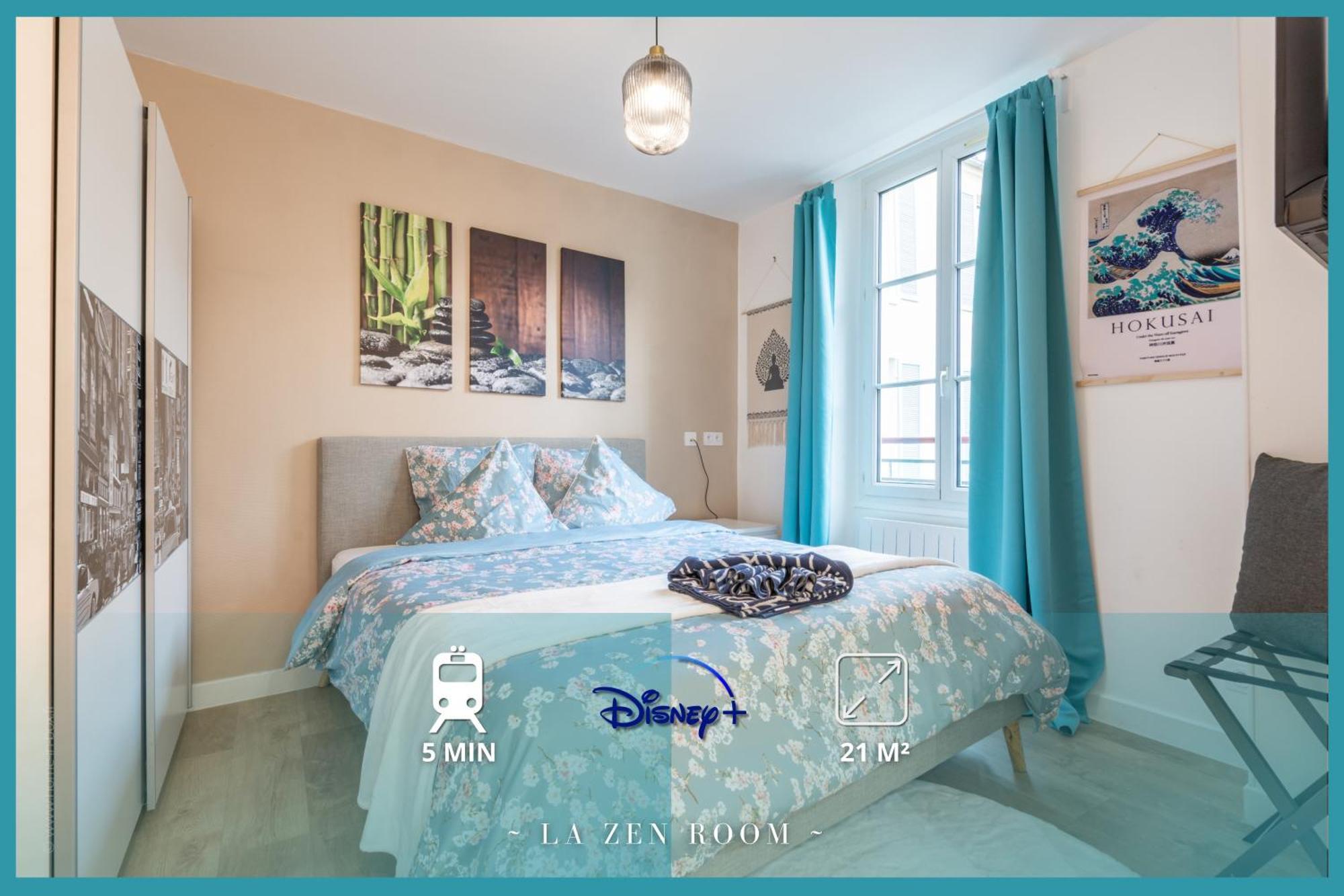 Sweethost - La Zen Room - Studio Proche Gare & Disneyland Lagny Dış mekan fotoğraf